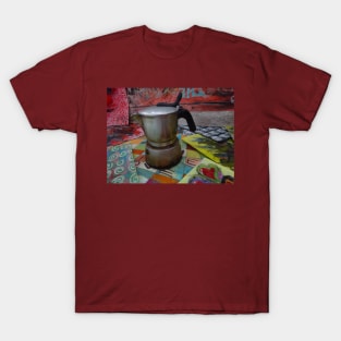 coffee maker on my art T-Shirt